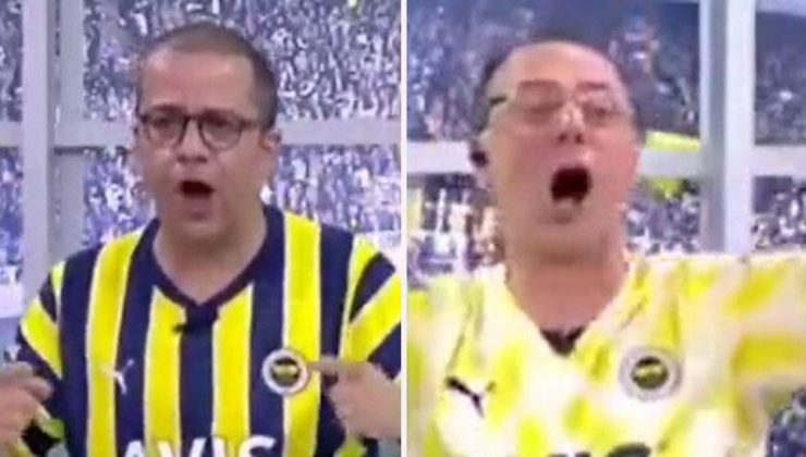 Canlı yayında inanılmaz anlar! İki spiker stüdyoyu yıktı