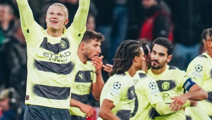 Haaland, City’yi yarı finale taşıdı! Şampiyonlar Ligi’nde iki favori karşı karşıya gelecek