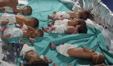 Kuşatma altındaki Şifa Hastanesi’nde bebekler ölümle burun buruna! Vücut ısılarını sağlamak için folyoya sardılar