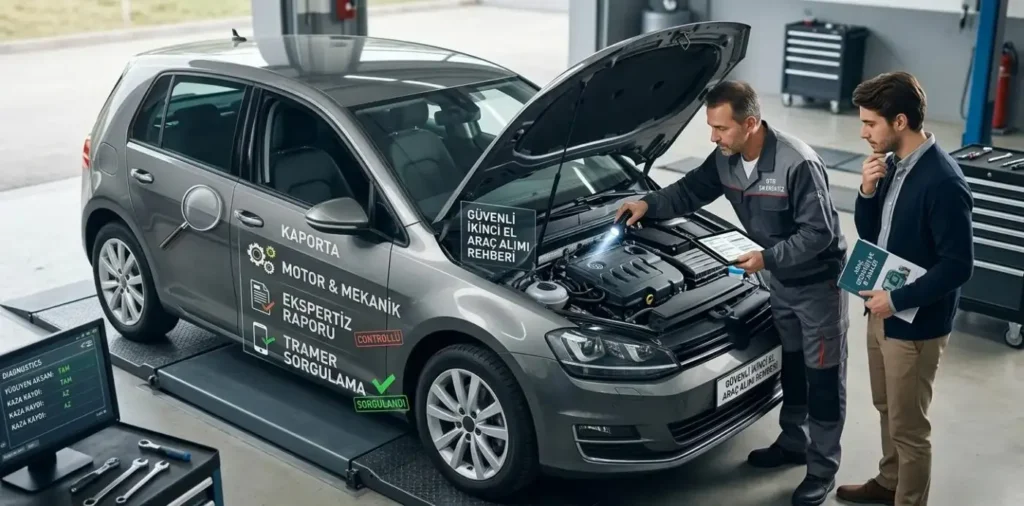 Ekspertiz Öncesi Araç Kontrolü: İkinci El Otomobilde Neler İncelemeli?