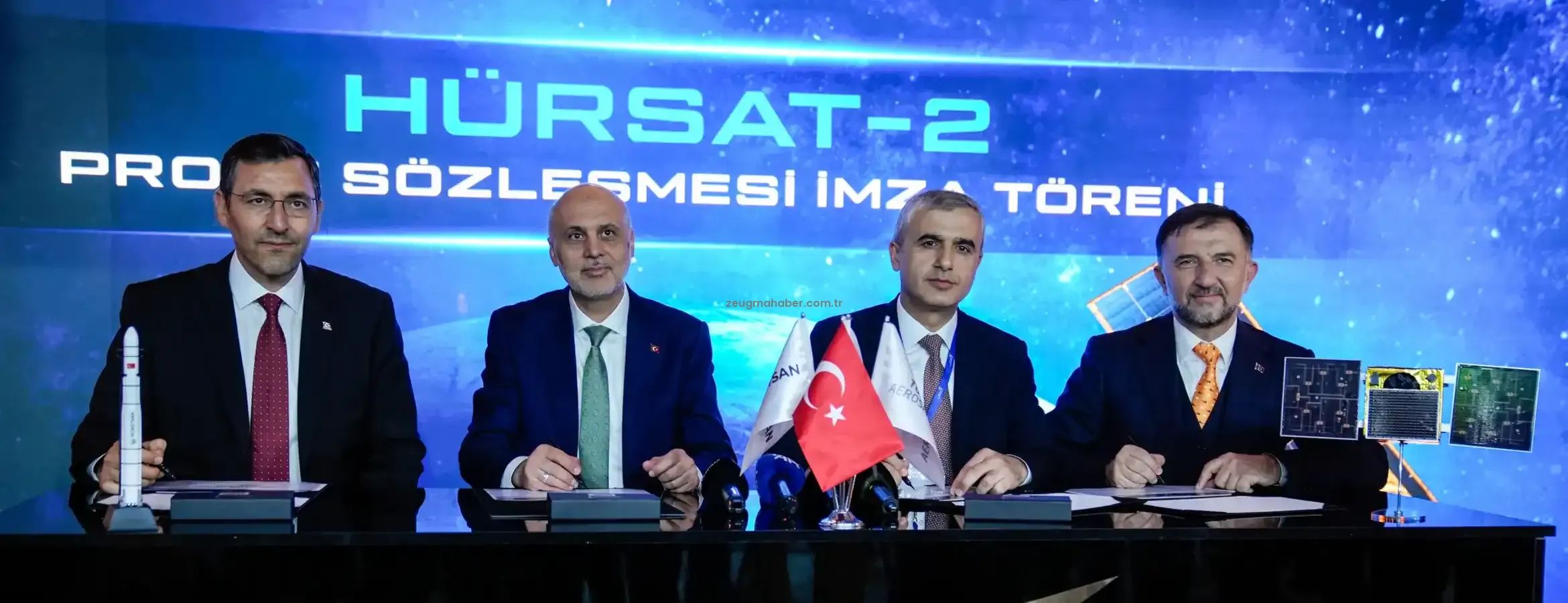 HÜRSAT-2 Projesinde İmzalar Atıldı